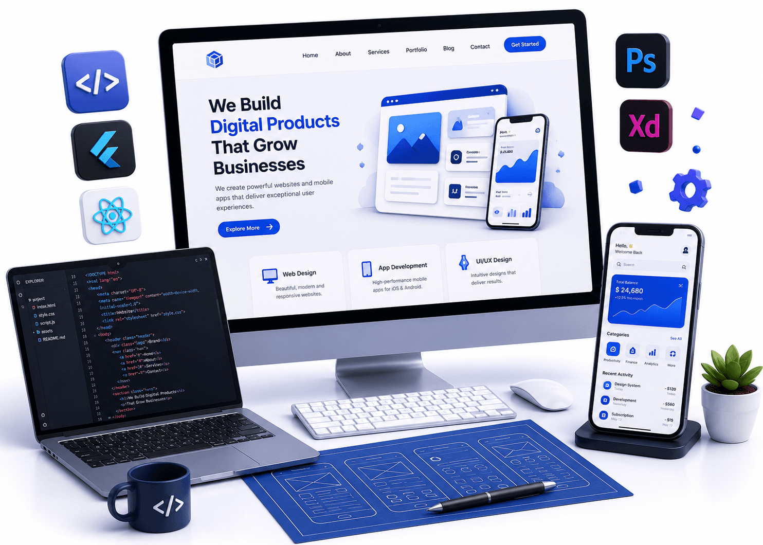 Web Design & App Development